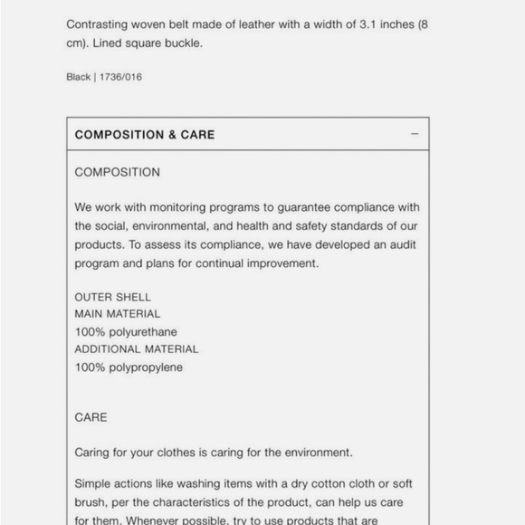 Zara Woven Tan and Black Belt- New! - Picture 4 of 8